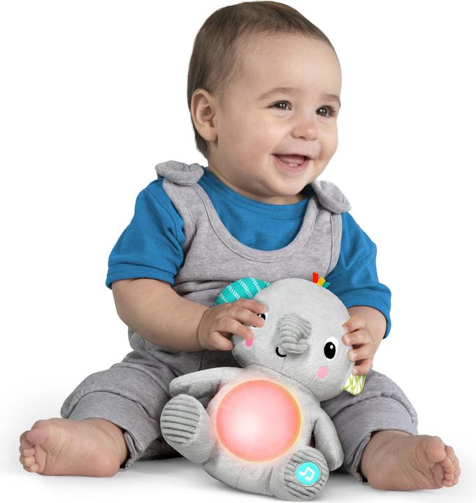 Produktbild Bright Starts Hug-a-bye Baby™ Musikalisches leuchtendes Stofftier (22.70 cm)