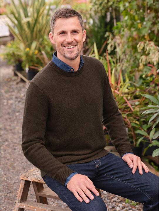 Produktbild Woolovers Lambswool Pullover mit Rundhalsausschnitt (M)