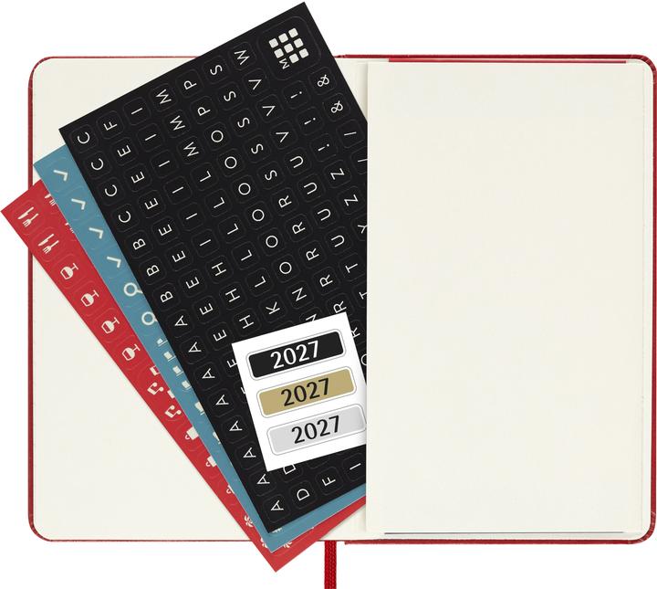 Produktbild Moleskine Taschenagenda Weekly (A6, 1 Woche / 1 Seite)