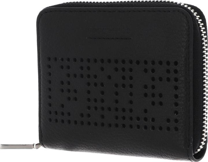 Actual product image Coccinelle Metallic Perforee Leather Zip Around Wallet