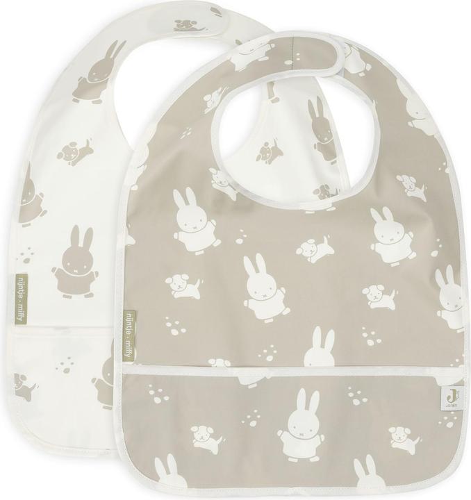 Image du produit Jollein Bavoir étanche 2 pièces Miffy&Snuffy (36 mois)