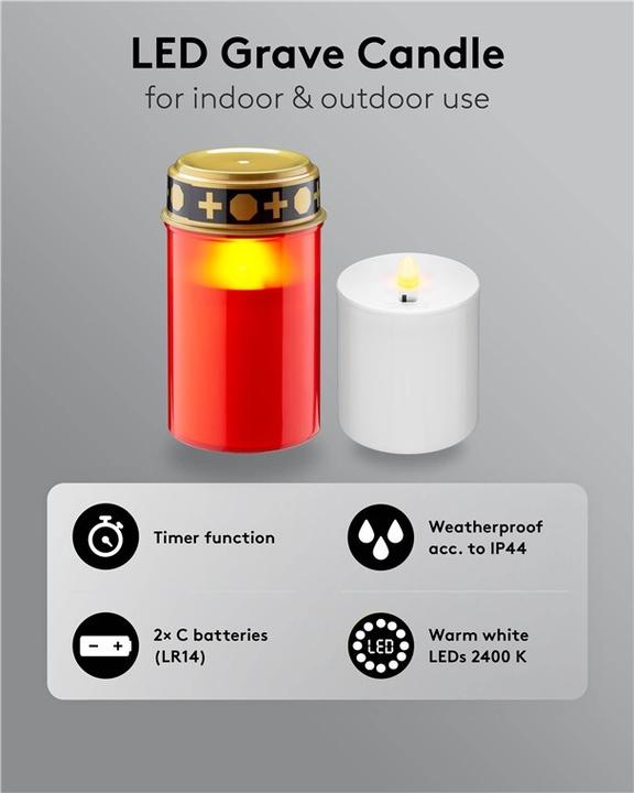 Productafbeelding Goobay LED-graflicht, rood (1x)