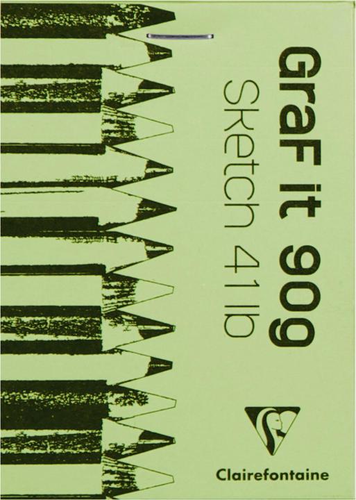 Actual product image Clairefontaine Sketchpad Graf it A5 (A5, Lined)