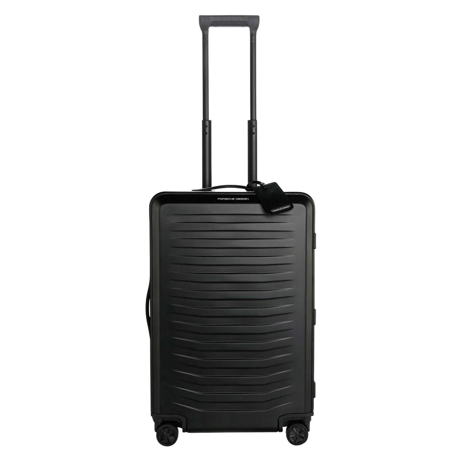 Porsche Design, Koffer, Aluminium Trolley, Schwarz, (72 l)