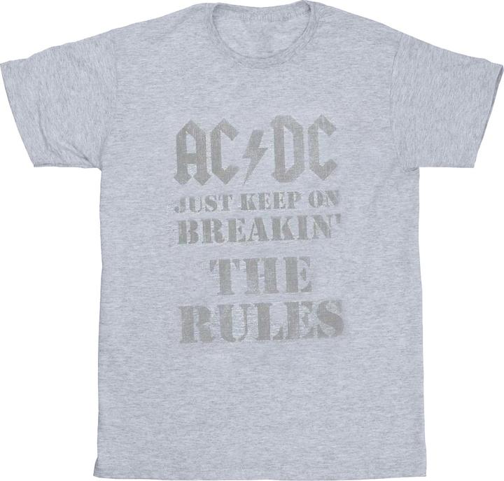 Immagine prodotto AC/DC Maglietta in cotone delle ragazze che continuano a infrangere le regole (152, 158)