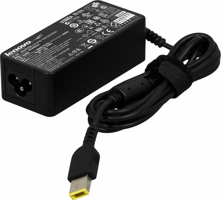 Actual product image Lenovo The power supply unit is 45 W, 20 V, 2.25 amps. 5A10H03910, notebook, indoor (45 W)