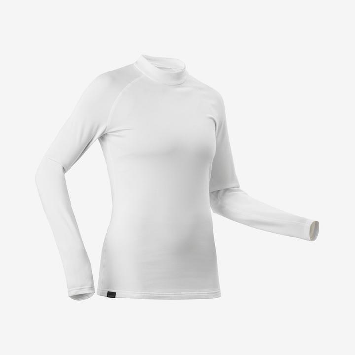 Image du produit Wedze Sous-vêtement thermique de ski chaud et respirant femme, BL 500 blanc (M)