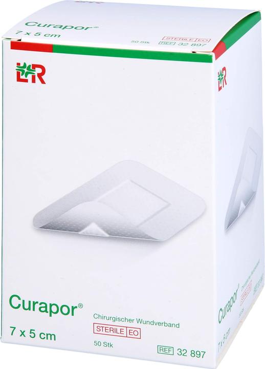 Produktbild Lohmann & Rauscher Curapor Wundverb St 5x7cm (50 x)