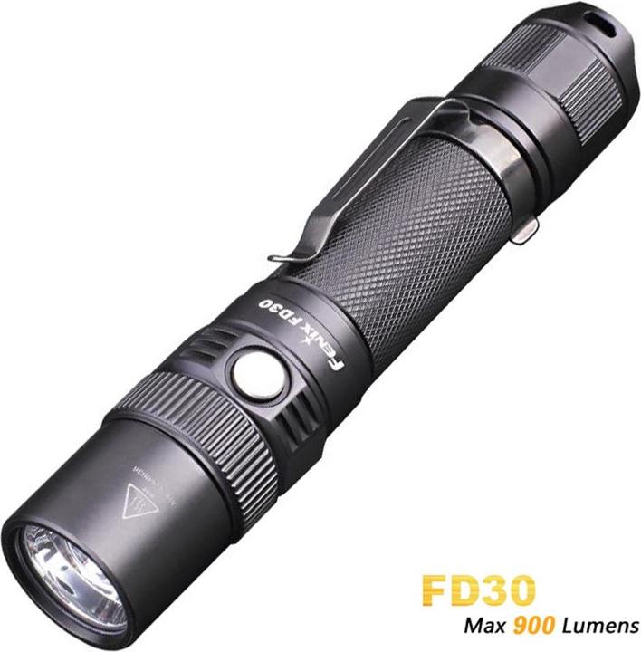 Fenix Flashlight FD30 LED with Cree XP-L HI 360 degree focusable incl. rechargeable battery