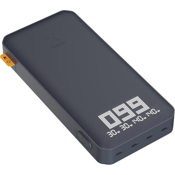 Xtorm XB4 Series Titan (27000 mAh, 200 W, 99.90 Wh), Powerbank, Schwarz