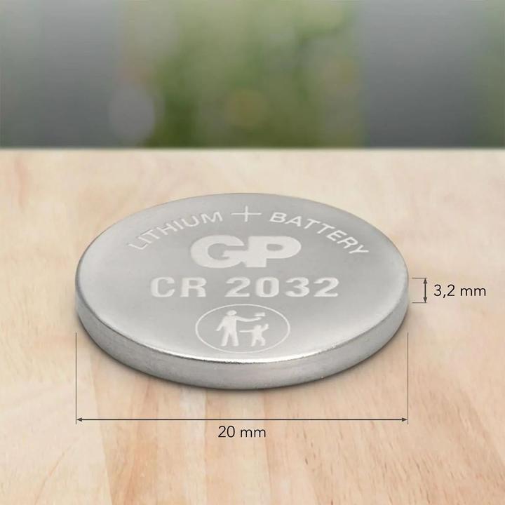 Produktbild GP Batteries Cr2032 (5 Stk., CR2032, 220 mAh)
