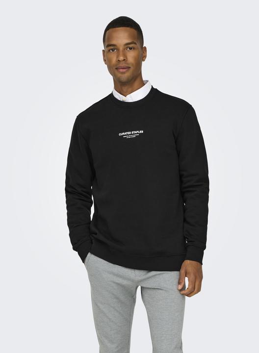 Produktbild Only & Sons Onscurated Reg Crew Neck Sweat Noos (L)