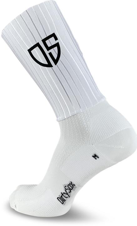 Actual product image Dirtysox Aero Socks - White (40 - 43)