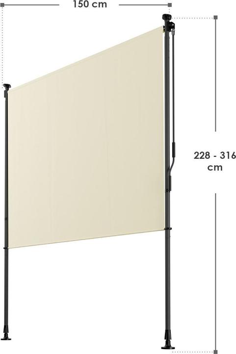 Produktbild Juskys Barbados (1.50 m)