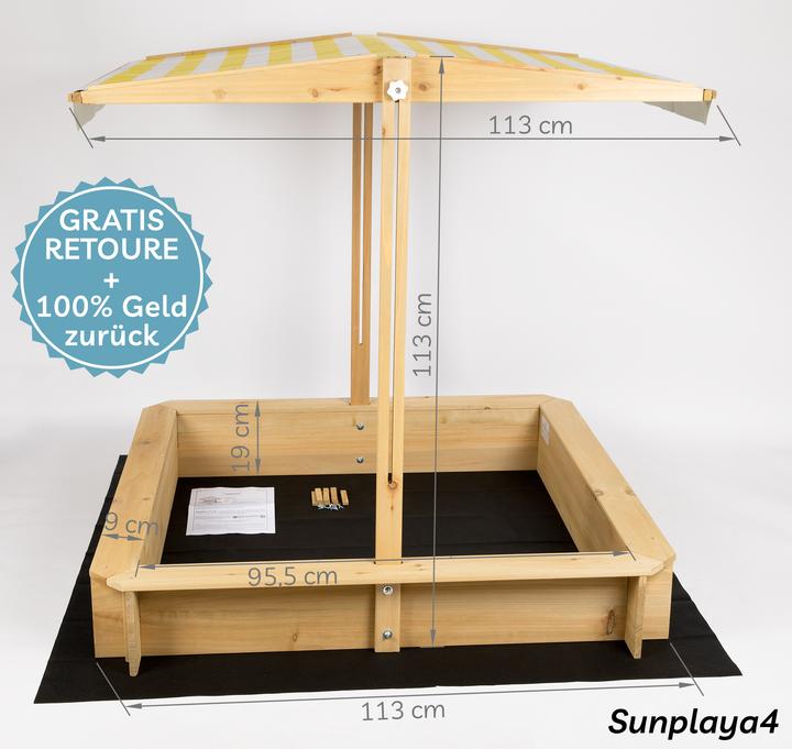Immagine prodotto Needs&Wants Sunplaya4" con tetto e copertura