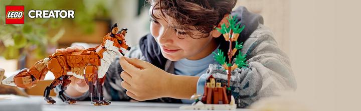 Image du produit LEGO 31154 Animaux de la forêt : renard roux (31154, LEGO Creator Expert)