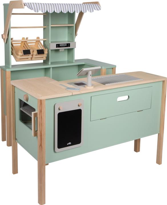 small foot Kaufladen und Kinderküche Salbeigrün "fresh"