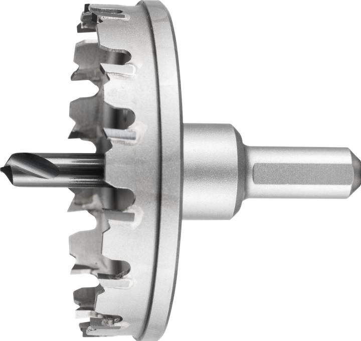 Produktbild Pferd Hartmetall Lochschneider/-Lochsäge Ø 75x8 mm Schaft-Ø 12 mm Schnitttiefe 4 mm universal (75 Millimeter)