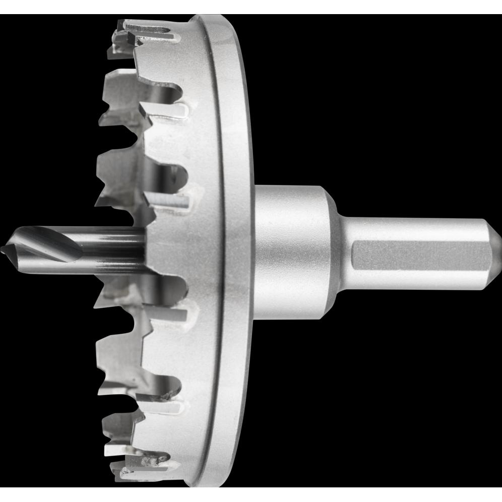 Pferd, Lochsäge, Hartmetall Lochschneider/-Lochsäge Ø 75x8 mm Schaft-Ø 12 mm Schnitttiefe 4 mm universal (75 Millimeter)