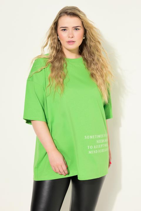 Immagine prodotto Studio Untold T-shirt dal taglio oversize con stampa con scritta, scollo a girocollo e mezze maniche (42, 44)