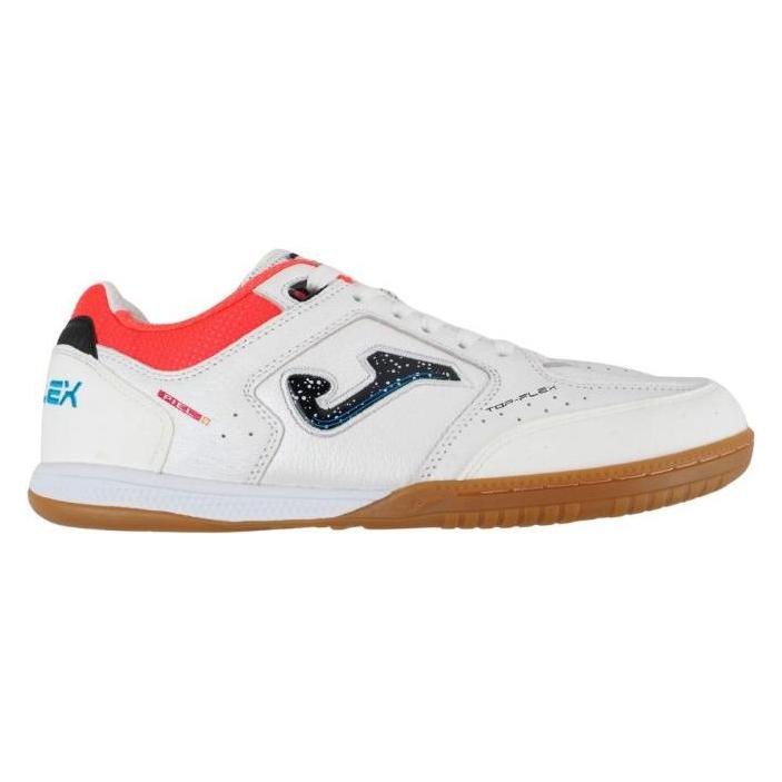 Joma, Herren, Fussballschuhe, Top Flex Foot Shape Hallenfussballschuhe, Weiss (43), Weiss