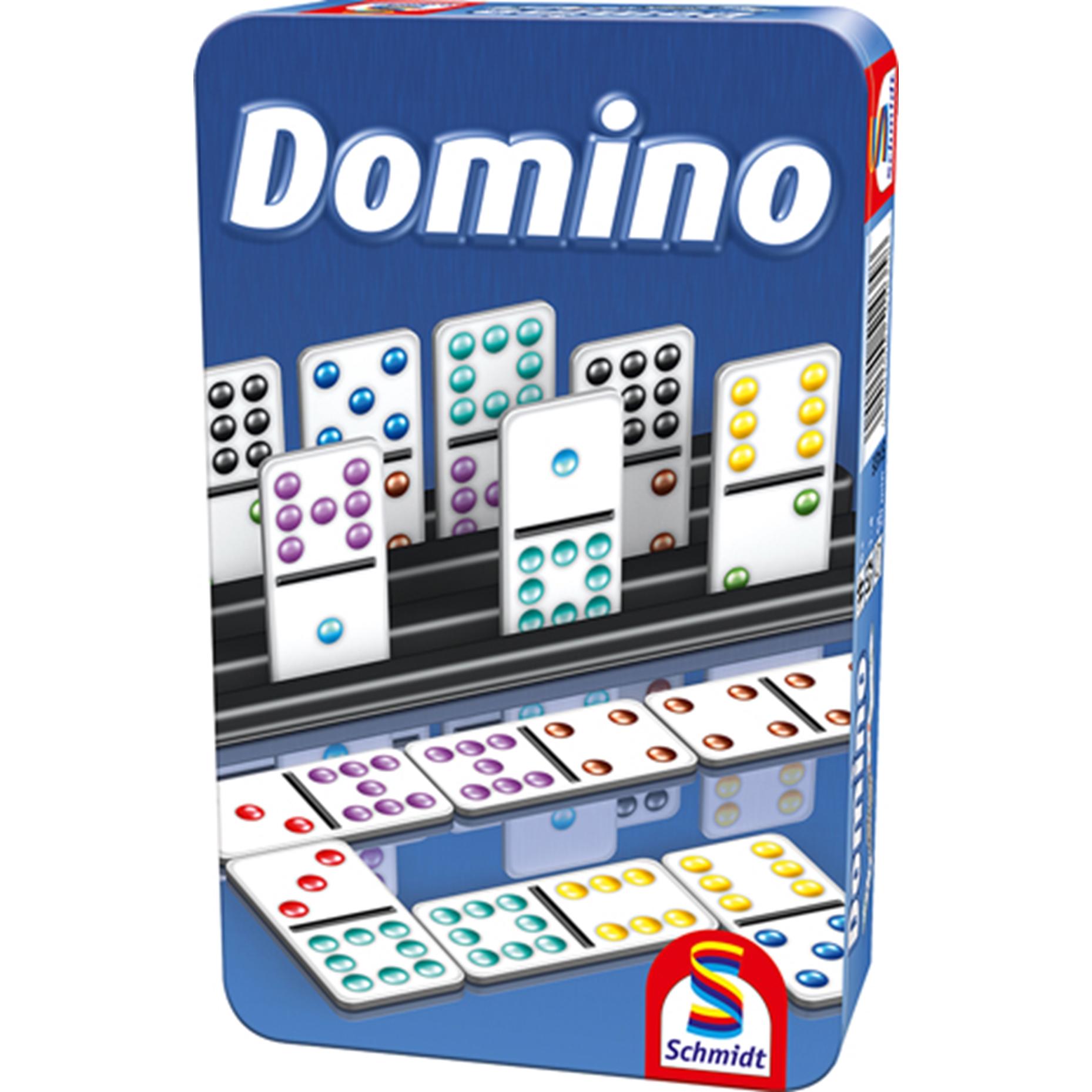 Schmidt Spiele Domino (Metalldose) (Deutsch)