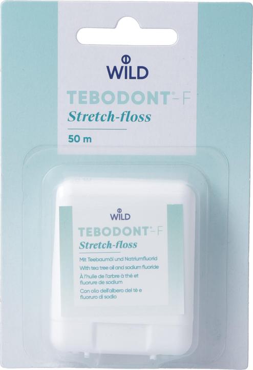 Actual product image Tebodont Stretch Tooth Thread (50 m)