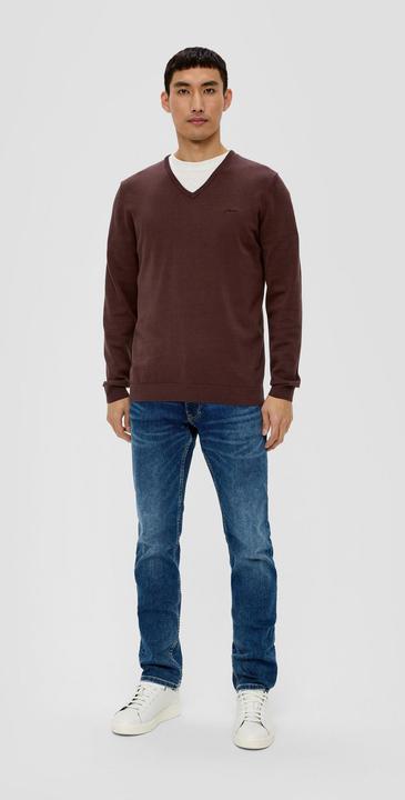 Actual product image S.Oliver Strickpullover Strickpullover mit V-Ausschnitt (S)