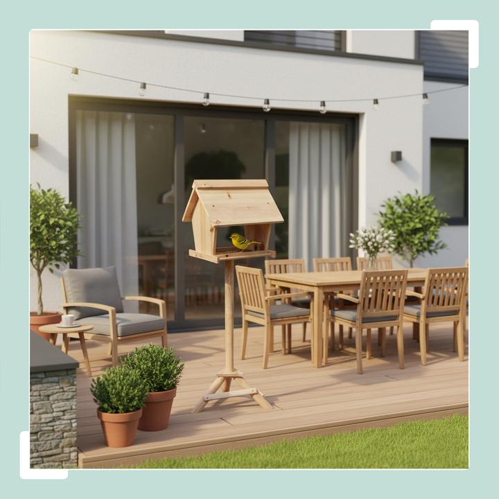 Actual product image Relaxdays Birdhouse