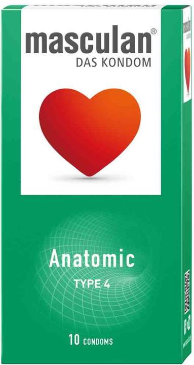 Actual product image Masculan Anatomic" condoms (10 pcs.)