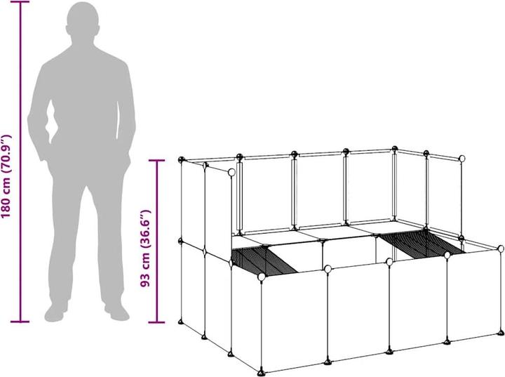 Image du produit vidaXL Tierkäfig