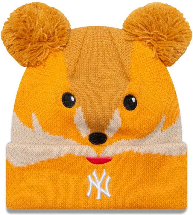 Actual product image New Era Children's winter hat - ANIMAL POM rusty