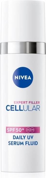 Image du produit NIVEA - Daily UV serum SPF 50+ Cellular Expert Filler Fluid 50 ml (50 ml)