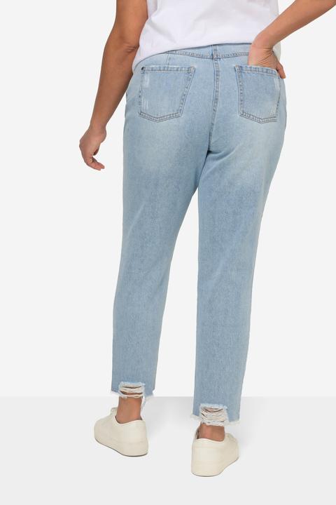 Immagine prodotto Angel of Style Mom-Jeans, Destroy-Effekte, Fransensaum, 5-Pocket (58)