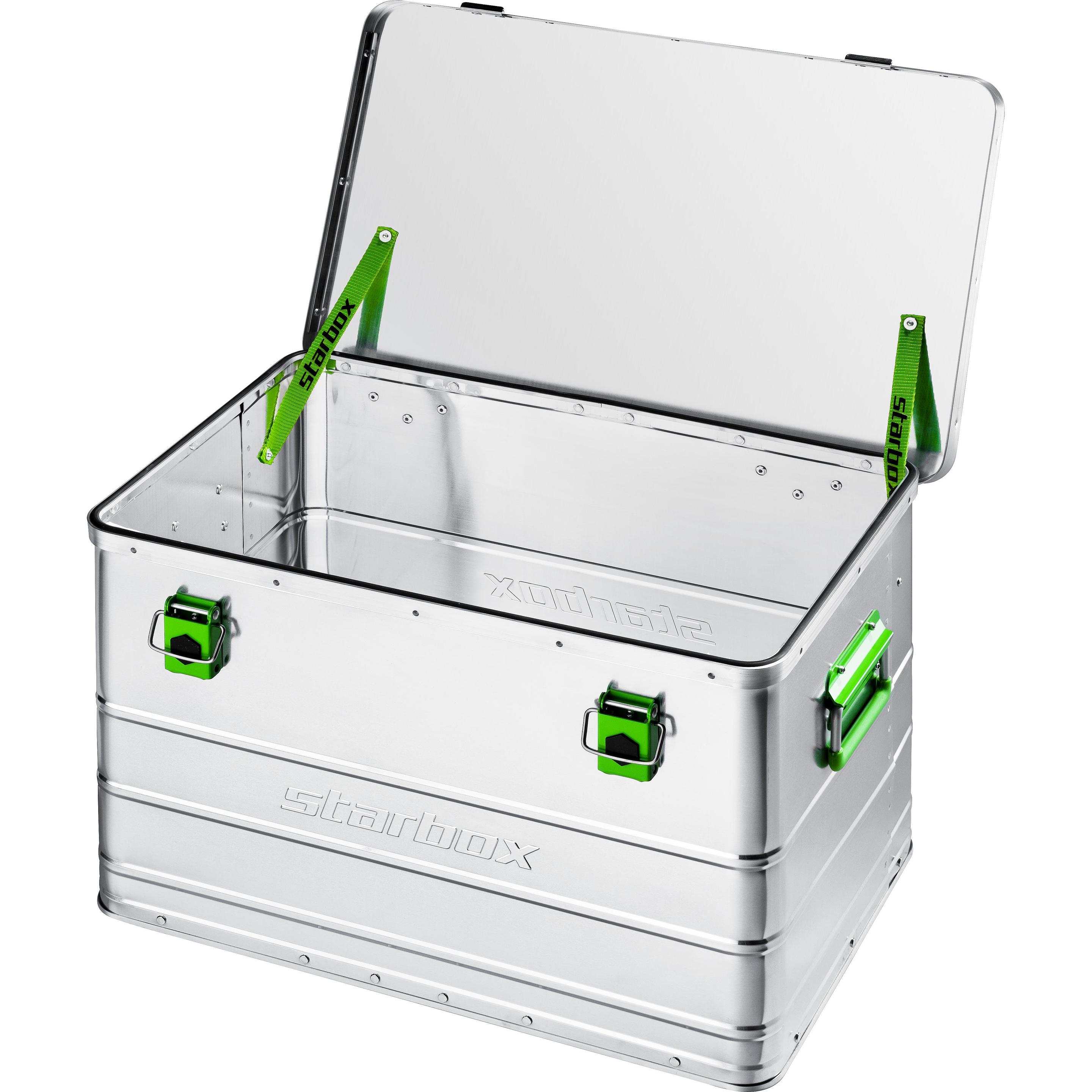 Thumbnail - Alutec, Aufbewahrungsbox, Aluminiumbox Starbox 70 (580x385x380mm, staub-/spritzwassergeschützt) (70 l)