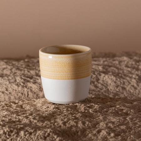 Actual product image Loveramics Dale Harris - 150ml Flat White Mug - Yellow (150 ml)