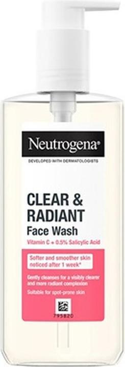 Produktbild Neutrogena Clear & Radiant Face Wash (Reinigungsgel, 200 ml)