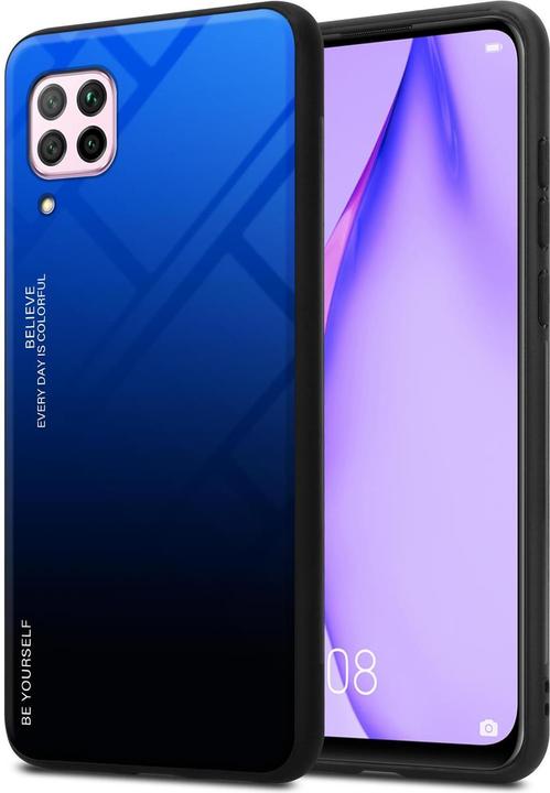 Immagine prodotto Cadorabo Copertura in vetro TPU 2 colori (Huawei Nova 7i, Huawei P40 Lite)