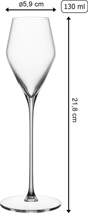 Actual product image Spiegelau Definition of digestif glasses + polishing cloth (1.30 dl, 6 x, Aperitif glasses)