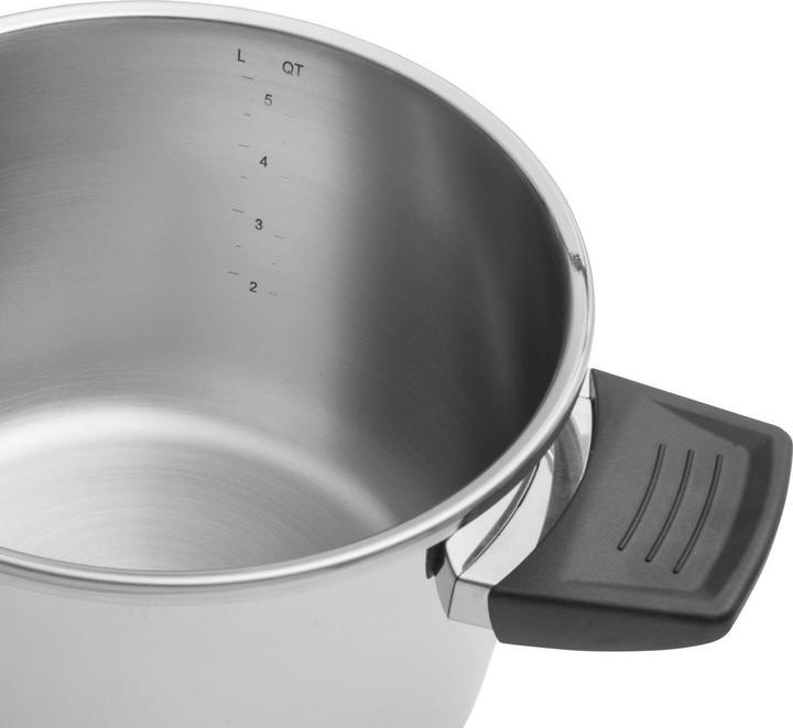 Image du produit BergHoff Autocuiseur 6L Vita (22 cm, Cuiseur à vapeur, Acier inoxydable)