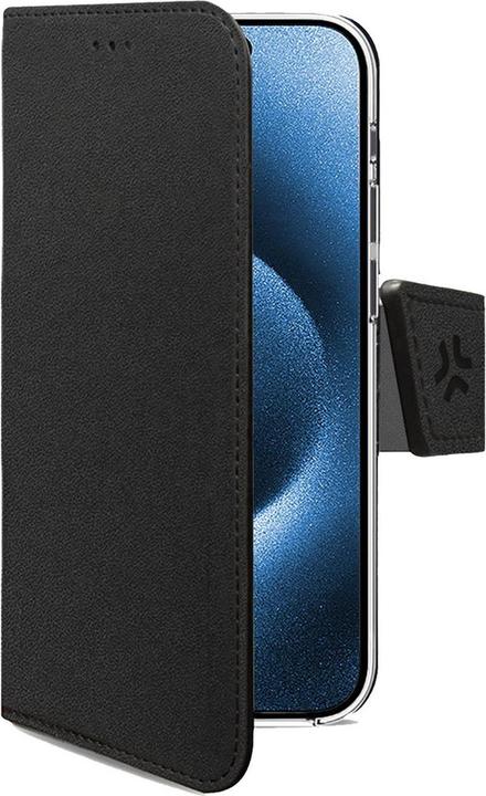 Produktbild Celly Wally Buchhülle Schwarz für Apple iPhone (Apple iPhone 17 Pro)