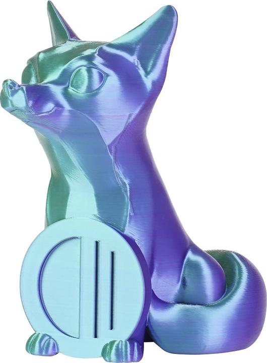 Actual product image Copymaster3D Tri-Silk 3D Printer Filament, 1.75 mm, Blue/Purple/Yellow (1.75 mm, 1000 g)