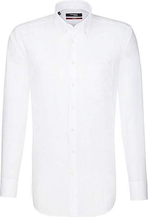 Actual product image Seidensticker Mens Button-Down Regular Formal Shirt (38)