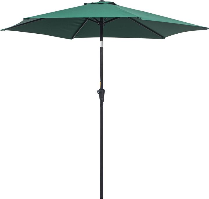 Outsunny Sonnenschirm mit Handkurbel (2.70 m)