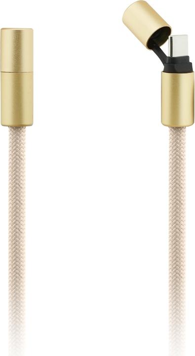 Image du produit Guess Lanière 4G pour smartphone avec câble USB-C intégré de charge rapide et charm