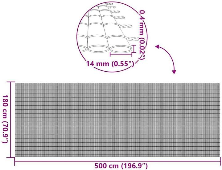 Produktbild vidaXL Gartenzaun