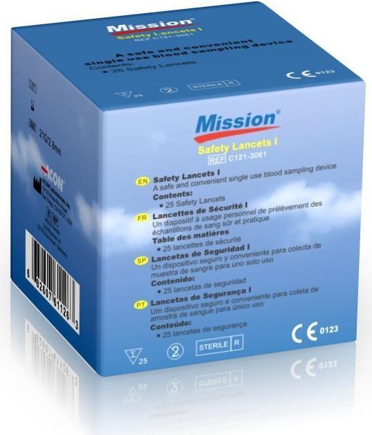 Image du produit Mission 3-in-1 Lanzetten (Lancette)