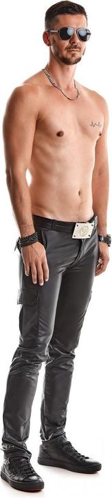 Actual product image Regnes Fetish Planet Herren Wetlook Hose "RMMatteo001" (S)