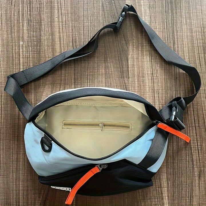 Image du produit Only-Bags.Store Sac de poitrine décontracté avec pendentif, sac à bandoulière de style urbain, sac à bandoulière