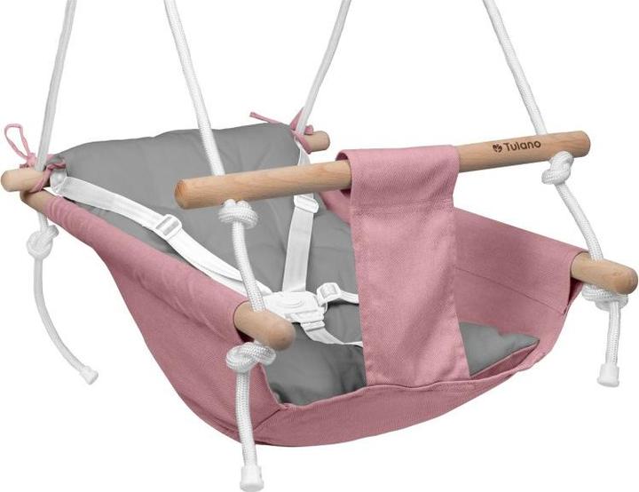 Actual product image Tulano Hopfen 40 Rosa-Grau schwingen/ruhen